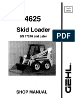 Gehl 4625, SL4625 Skid Loader Service Repair Manual