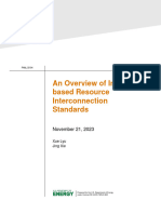 An Overview of Inverter-Based Resource Interconnection Standards