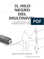 El Hilo Negro Del Multinivel Ignacio Rincón Gal 220418 115031