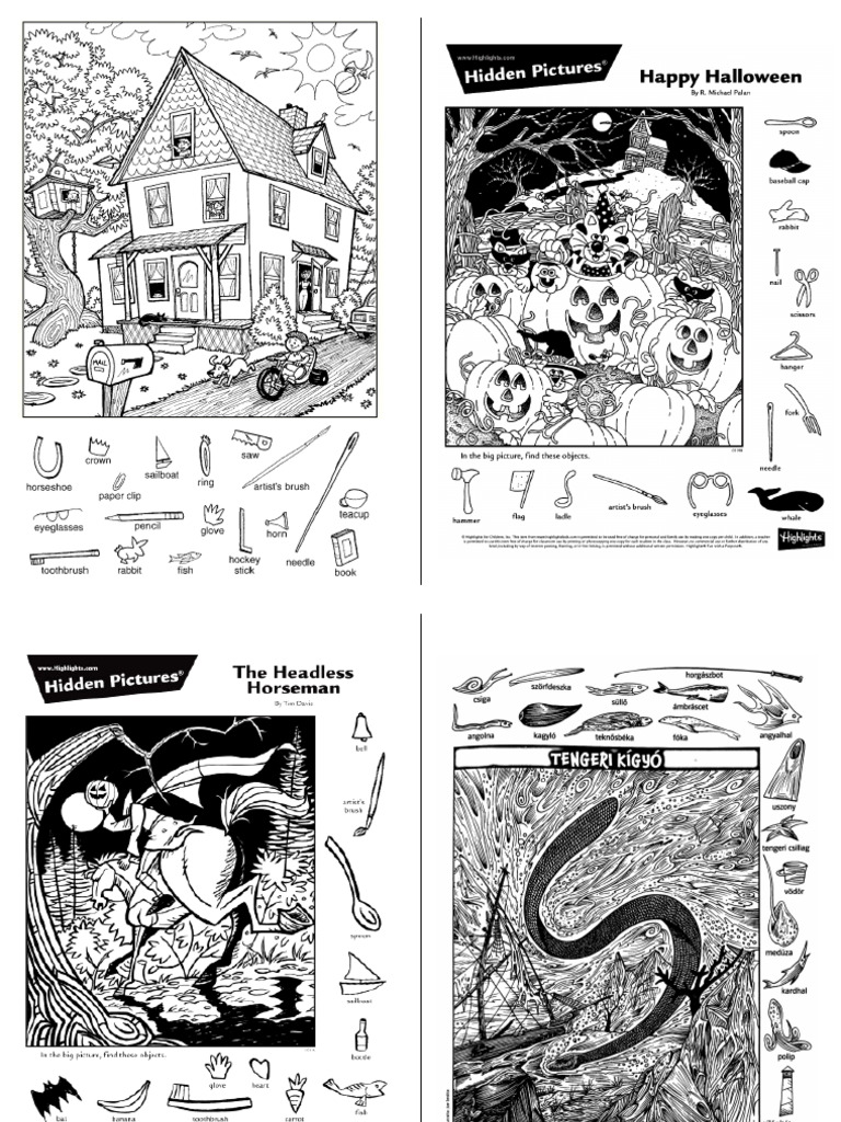 Hidden Pictures 2019 | PDF