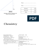 PEAK Chemistry 2021 Trial