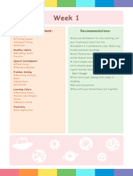 Table of Content: Recommendations:: Week 1