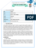 5°-PLAN DE TUTORÍA-5to Grado