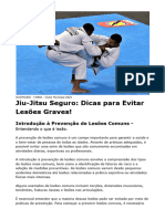 Jiu-Jitsu Seguro - Dicas para Evitar Lesões Graves