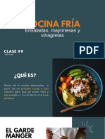 Cocina Fría I. Ensaladas y Aderezos