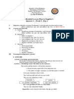 DLP in English 4 - Q1 - Week 5 - Lesson 1 - La Paz II