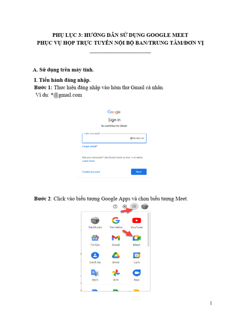 GOOGLE MEET GUIDE PDF visual data 3