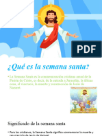 Diapositiva de La Semana Santa 4B