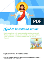 Diapositiva de La Semana Santa 4B Cristo