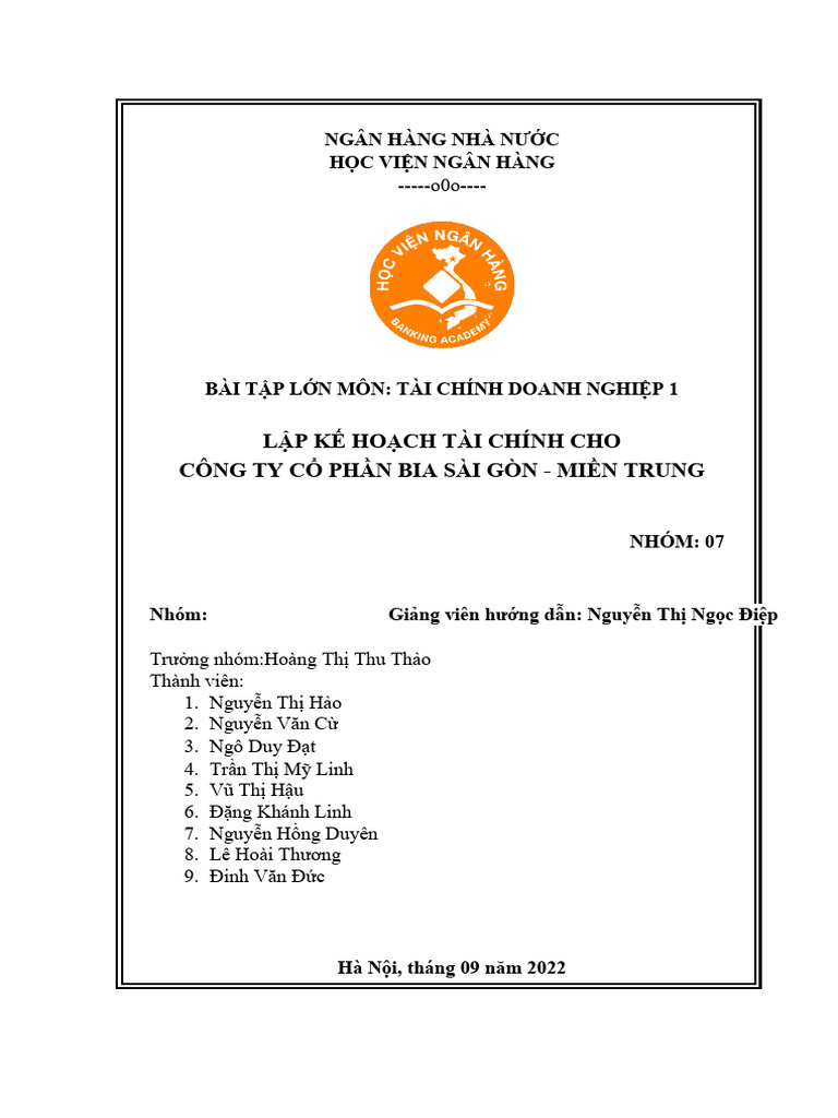 Tcdn1 - n07 - bài Tập Lớn n7 | PDF