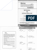 Gür Yayınları İntegral Ve Uygulamaları Soru Bankası