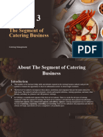 Chapter 3 Catering Services