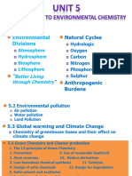 On Environmental Chemistry For G-12