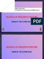 TOPIC 9 Origin of The Filipino Race