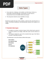 Data Types in Python