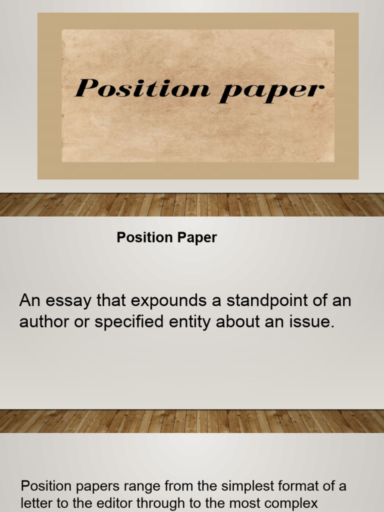 ENGACPROF Week 14 Position Paper | PDF