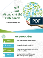 Chương II - Phap Luat Ve Cac Chu the Kinh Doanh-đã Chuyển Đổi