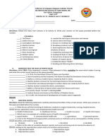 Mapeh 3RD Unit Test