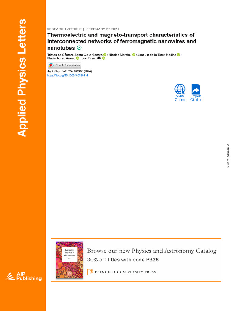 Research Materials Pdf Nanowire Physical Sciences