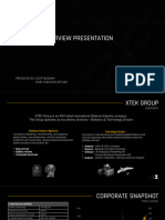 XTEK Presentation - 22 November 22