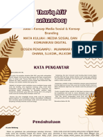 Makalah Konsep Media Sosial & Konsep Branding