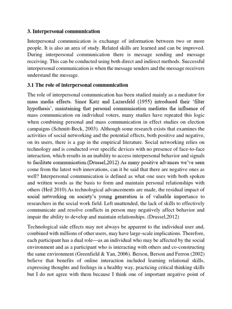 Human communication process session 3 download free pdf