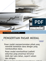 Materi 2 Instrumen Pasar Modal