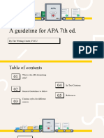 APA 7th Edition Format