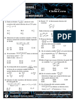 Álgebra Ciclo Cero - Cocientes Notables Ii