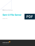 Serv-U File Server Installation Guide