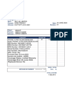 Modele Recu de Paiement PDF 12