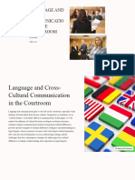 Language and Cross Communication in The Courtroom