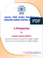 MGCUB Prospectus 20 21