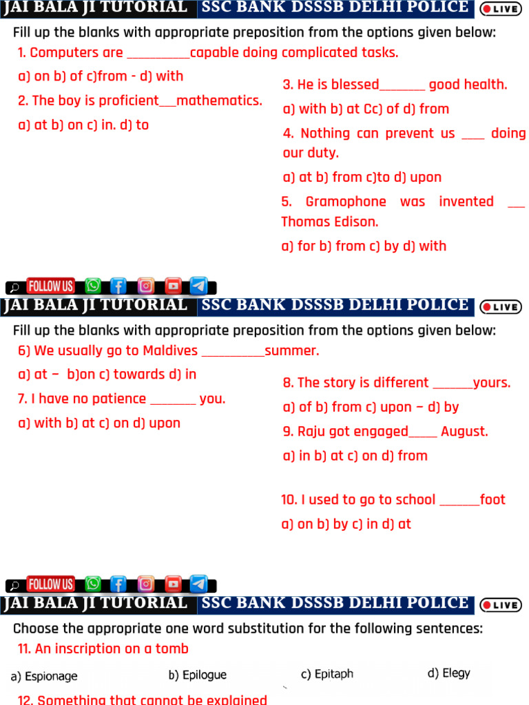 Random English Mix | PDF