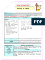 1º U1 S2 Sesion D2 Religion Domingo de Ramos