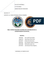 Trabajo - Sistema Financiero Guatemalteco - Grupo#2 - Finanzas III