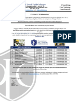 Surat Undangan Pelatihan Dan Uji Kompetensi Agustus - Docs