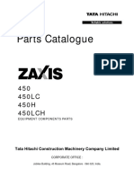 ZAXIS 450 Inner Parts Catalog
