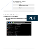 Assessing The Network With Common Security Tools 3e - Merabi Takashvili