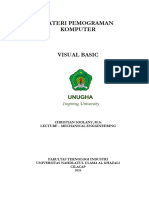 Materi Pemograman Komputer - Visual Basic