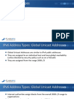 30-04 IPv6 Global Unicast Addresses