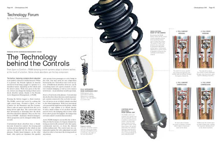 Understanding Porsche PASM System | PDF | Vehicles | Mechanical Engineering