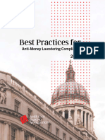 Best Practices For: Anti-Money Laundering Compliance