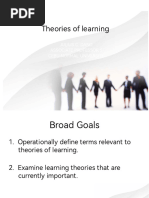 Theories of Learning