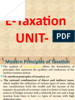 E-Taxation UNIT 2