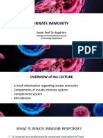 Lecture III - Innate Immunity