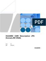 HUAWEI CDR Description (PS Domain, R9 V940) 1