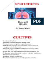 L - 1 Physiology of Respiration I