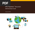 Paperless Document JSON Developer Guide
