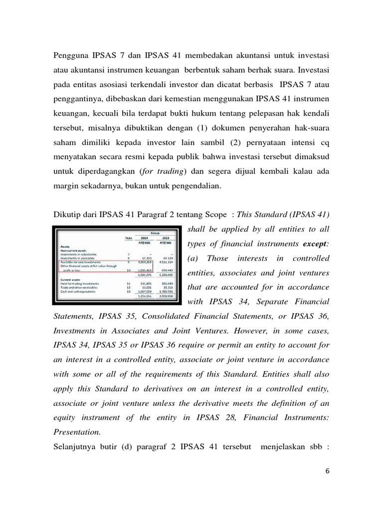 Akuntansi Investasi dan Joint Venture IPSAS | PDF | Economies ...